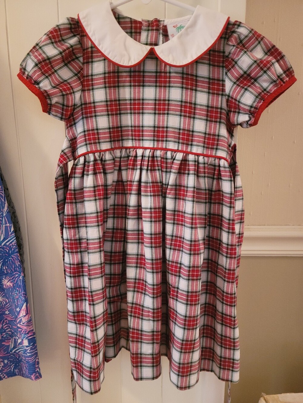 Shrimp And Grits Sz 5 Christmas Tartan Plaid Dress